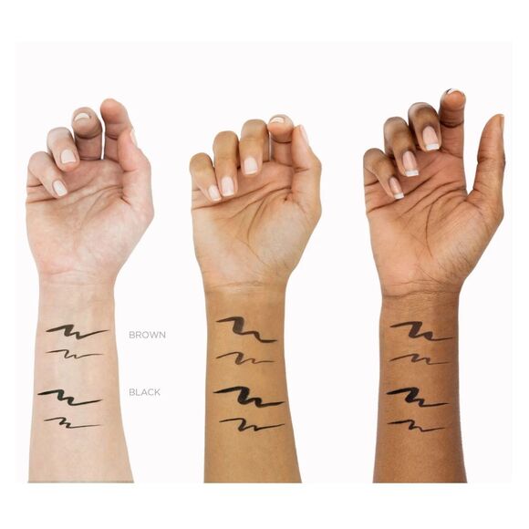 STILA- “Dark Brown” Stay All Day Dual-Ended Waterproof Liquid Eyeliner- NIB - Picture 3 of 8